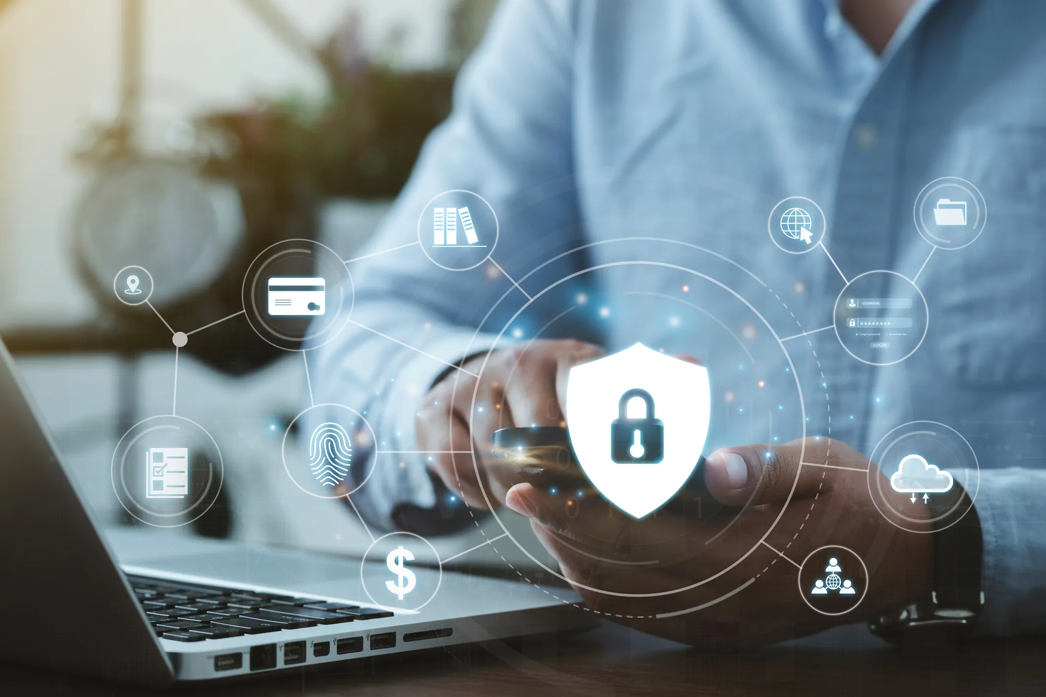 Protezione per pc, smartphone e server in azienda. Scopri TIM Protezione Dispositivi contro i rischi informatici.