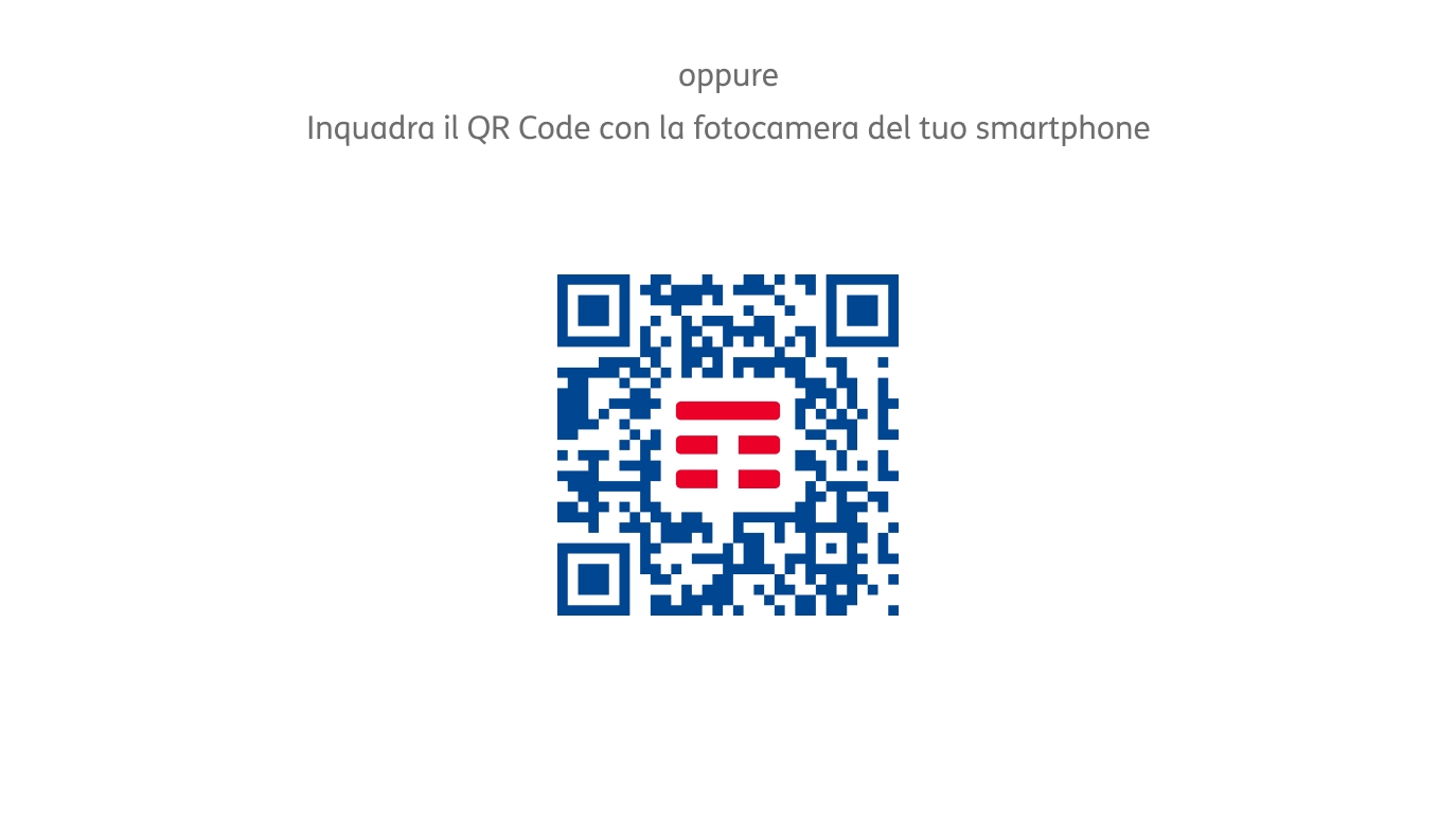 QR Code per scaricare l'app TIM Modem.